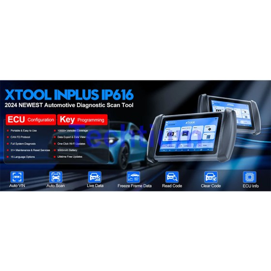 XTOOL IP616  Car Diagnostic Tools InPlus Series